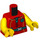 LEGO Red Mr. Tang Minifig Torso (973 / 76382)