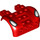 LEGO Rosso Mudgard Bonnet 6 x 6 x 2.3 (6 x 4) con Bianco Headlights (80481 / 84853)