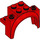 LEGO Red Mudguard Brick 2 x 4 x 2.3 with Tall Wheel Arch (18974)