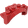 LEGO Red Mudguard Brick 2 x 4 x 2 with Wheel Arch (35789)