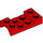 LEGO Rosso Parafango Piastra 2 x 4 con Arches con foro (60212)