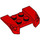 LEGO Red Mudguard Plate 2 x 4 with Overhanging Headlights (44674)