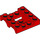 LEGO Rosso Parafango Veicolo Base 4 x 4 x 1.3 (24151)