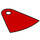LEGO rouge Narrow Casquette avec 1 Trou (28907)