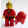 LEGO rouge Ninja (2009 Reissue) Figurine