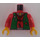 LEGO Red Ninja Robber Torso (973)
