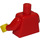 LEGO Red Ninja Robber Torso (973 / 73403)