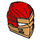 LEGO rouge Ninjago Wrap avec Pearl Gold Armor (66953)