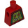 LEGO Rood Nitro Nick race Piloot Torso zonder armen (973)