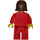 LEGO Red Outfit Lady Minifigure