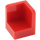 LEGO Red Panel 1 x 1 Corner with Rounded Corners (6231)