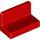 LEGO rouge Panneau 1 x 2 x 1 avec coins arrondis (4865 / 26169)