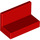 LEGO rouge Panneau 1 x 2 x 1 avec coins carrés (4865 / 30010)