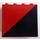 LEGO rouge Panneau 1 x 4 x 3 avec Lower-Droite Noir Triangle sans supports latéraux, tenons pleins (4215)