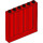 LEGO Red Panel 1 x 6 x 5 with Corrugation (23405)