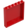 LEGO Rojo Panel 1 x 6 x 5 con Curvo Lines (59349)