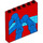 LEGO rouge Panneau 1 x 6 x 5 avec Araignée Jambes La gauche (59349 / 102267)