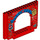 LEGO Red Panel 4 x 16 x 10 with Gate Hole with Spider-Man, Green Goblin, and Blue Stone archway (15626 / 21361)