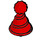 LEGO rouge Party Chapeau (24131)