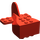 LEGO rouge Avion Queue - Fabuland