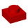 LEGO rouge assiette 1 x 1 (3024 / 30008)