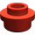LEGO rouge assiette 1 x 1 Rond avec Stud ouvert (28626 / 85861)
