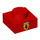LEGO rouge assiette 1 x 1 avec Ferrari logo (3024 / 49115)