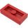 LEGO Red Plate 1 x 2 with 1 Stud (without Bottom Groove) (3794)