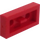 LEGO Red Plate 1 x 2 with Bottom Bar