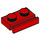 LEGO Rood Plaat 1 x 2 met Deur Rail (32028)