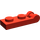 LEGO rot Platte 1 x 2 mit Ende Bar Griff (60478)
