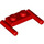 LEGO Rosso Piastra 1 x 2 con Maniglie (Maniglie basse) (3839)