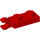 LEGO rouge assiette 1 x 2 avec Agrafe Horizontal sur Fin (42923 / 63868)
