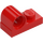 LEGO Rood Plaat 1 x 2 met Pin Gat (11458)