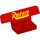 LEGO rot Platte 1 x 2 mit Spoiler mit Rust eze (30925 / 33615)
