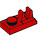 LEGO Rood Plaat 1 x 2 met Top Klem met Opening (92280)