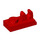 LEGO rouge assiette 1 x 2 avec Haut Agrafe avec écart (92280)