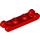 LEGO Red Plate 1 x 2 with Two End Bar Handles (18649)