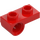 LEGO Red Plate 1 x 2 with Underside Hole (18677 / 28809)