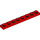 LEGO Rood Plaat 1 x 8 (3460)