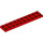 LEGO Rood Plaat 2 x 10 (3832)