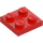 LEGO Red Plate 2 x 2 (3022 / 94148)