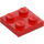 LEGO Red Plate 2 x 2 (3022 / 94148)