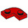 LEGO Red Plate 2 x 2 Round Corner (79491)