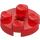 LEGO Red Plate 2 x 2 Round with Axle Hole (with &#039;+&#039; Axle Hole) (4032)