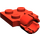 LEGO rouge assiette 2 x 2 avec Douille à rotule Avec 4 emplacements (3730)