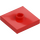 LEGO Red Plate 2 x 2 with Groove and 1 Center Stud (23893 / 87580)