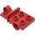 LEGO Red Plate 2 x 2 with Pin / Axle Holes (15108)