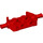 LEGO rouge assiette 2 x 2 avec Large Roue Holders (Fond non renforcé) (6157 / 39767)
