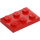 LEGO Rød Plate 2 x 3 (3021)